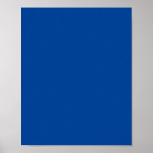 Dusty Blue, Flat Blue, Graublau, Poster (Vorne)