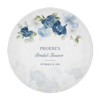 Dusty Blue Floral Bloom Eukalyptus Sukkulent