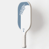 Dusty Blue Geometric Arch Pickle Prince Men's Pickleball Schläger (Links)
