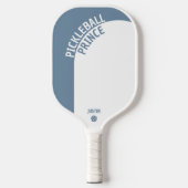 Dusty Blue Geometric Arch Pickle Prince Men's Pickleball Schläger (Vorderseite)
