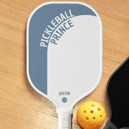 Dusty Blue Geometric Arch Pickle Prince Men's Pickleball Schläger