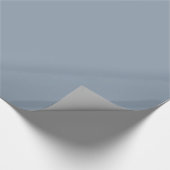 Dusty Blue Geschenkpapier (Ecke)