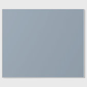 Dusty Blue Geschenkpapier (Flach)