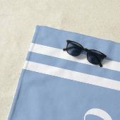 Dusty Blue Girls Weekend Personalisierter Name Strandtuch (Beispiel)