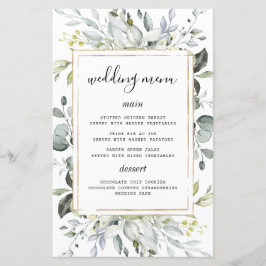 Dusty Blue Gold Elegante Rustikale Hochzeitskarten