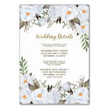 Dusty Blue Gold Vintage Wedding Cards