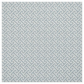 Dusty Blue Greece Key Pattern Stoff (Muster)
