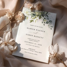Dusty Blue Greenery Succulent Eucalyptus Wedding