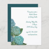 Dusty Blue Hydrangea Bouquet (Vorne/Hinten)