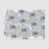 Dusty Blue Hydrangea Tissue Seidenpapier (Vorderseite)