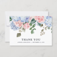 Dusty Blue Hydrangeas Rose Hochzeitstag