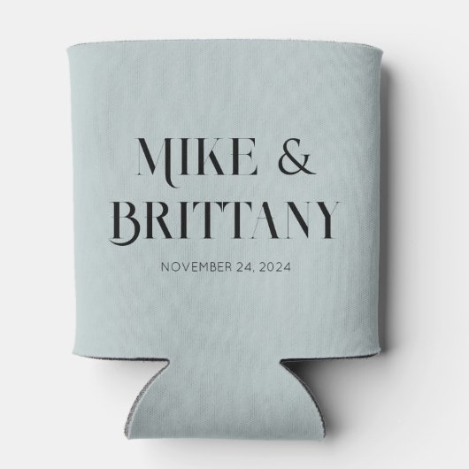 Dusty Blue "I will Drink to that" Custom Can Coole Dosenkühler (Rückseite)