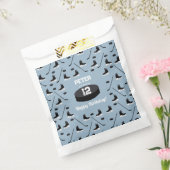 Dusty Blue Ice Hockey Stick, Skates Puck Birthday Geschenktütchen (Versiegelt)