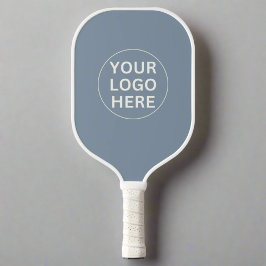 Dusty Blue l Beruflich Business Logo Pickleball Schläger