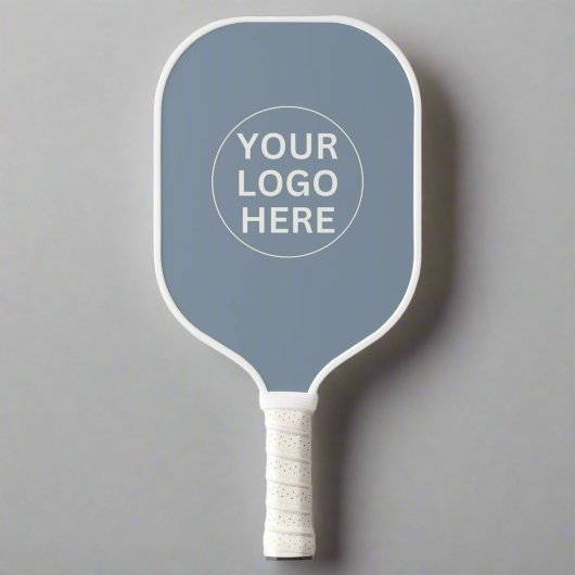 Dusty Blue l Beruflich Business Logo Pickleball Schläger