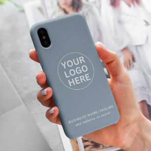 Dusty Blue l Beruflich Company Blue Branded Case-Mate iPhone Hülle