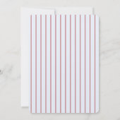 Dusty Blue Liebe Letter Wedding Einladungen (Rückseite)