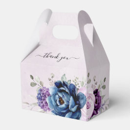 Dusty Blue Lila Lilac Blooms Brautparty Bevorzugun Geschenkschachtel