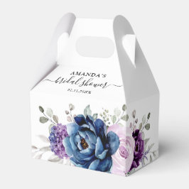 Dusty Blue Lila Lilac Blooms Brautparty Geschenkschachtel