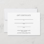 Dusty Blue Massage Therapeut Day Wellness-Center G (Rückseite)