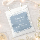 Dusty Blue mexican Junge Duschpapagei picado Geschenktütchen (Ausgeschnitten)