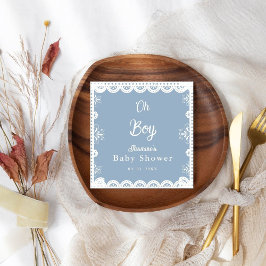 Dusty Blue mexican Junge Duschpapagei picado Serviette