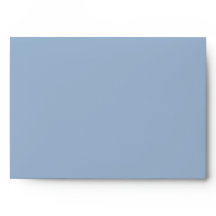 Dusty Blue Modern Minimal Rückkehr Adresse Hochzei