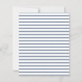 Dusty Blue | Moderne Taufe (Rückseite)