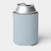 Dusty Blue Monogram Wedding Can Cooler Dosenkühler (Kanne Rückseite)