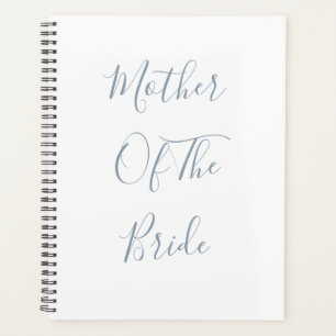 Dusty Blue Mother of the Bride Weddings Gift Gunst Planer