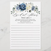 Dusty Blue Navy Champagner Elfenbein, der ich spie (Vorderseite)