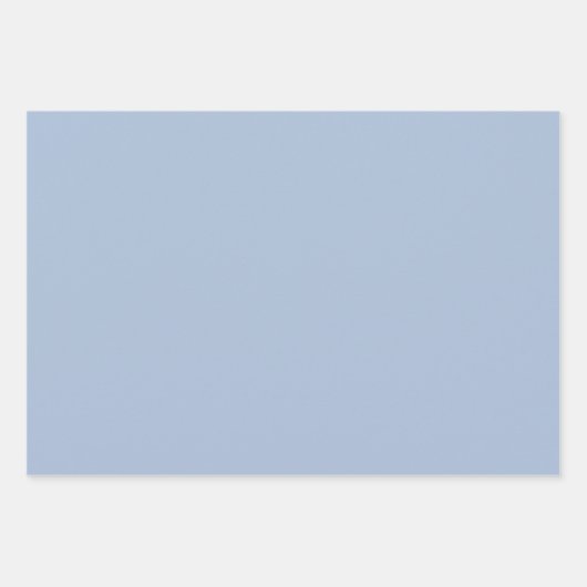 Dusty Blue Pagoda Geschenkpapier Set (Vorderseite 3)