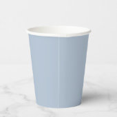 Dusty Blue Paper Cups Pappbecher (Rechts)