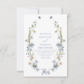 Dusty Blue Parco Tassino Einladung (Vorderseite)