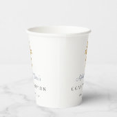 Dusty Blue Religious Cross Boy Bestätigung Pappbecher (Rechts)