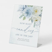 Dusty Blue Rose wie viele Candies im Jar sind Sockelschild (Vorderseite)