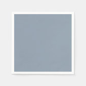 Dusty Blue Serviette (Vorderseite)