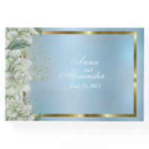Dusty Blue Shimmering Blues Wedding