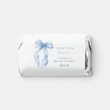 Dusty Blue Sie bindet das Brautparty des Knotens B