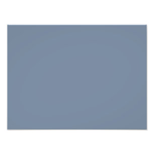 Dusty Blue Slate Gray Grey Solid Color Background Fotodruck