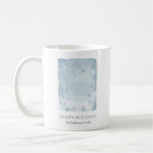 Dusty Blue Snowflake Kaffeetasse (Links)