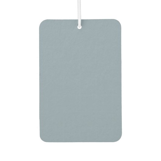 Dusty Blue Solid Color Autolufterfrischer (Vorderseite)