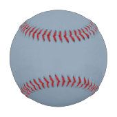 Dusty Blue Solid Color Baseball (Vorderseite)
