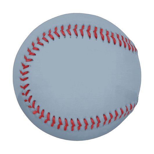 Dusty Blue Solid Color Baseball (Vorderseite Links)