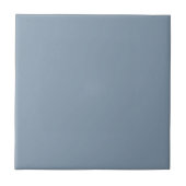 Dusty Blue Solid Color Fliese (Vorderseite)