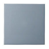 Dusty Blue Solid Color Fliese (Vorderseite)