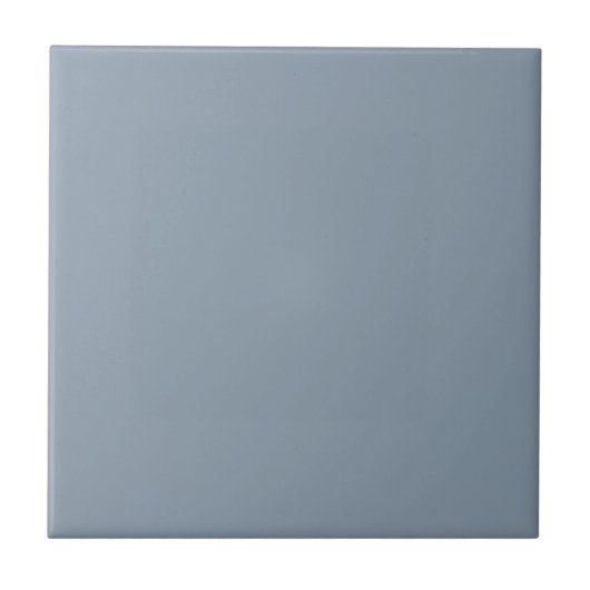 Dusty Blue Solid Color Fliese (Vorderseite)