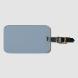 Dusty Blue Solid Color Gepäckanhänger