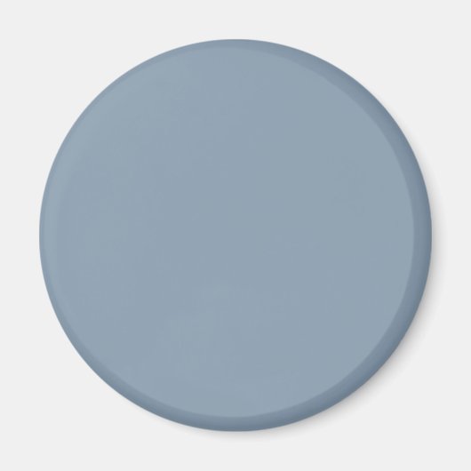 Dusty Blue Solid Color Magnet (Vorne)