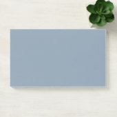 Dusty Blue Solid Color Post-it Klebezettel (Büro)